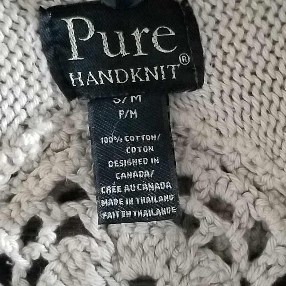 Elegant tie  /open front  cardigan - Picture 3 of 6